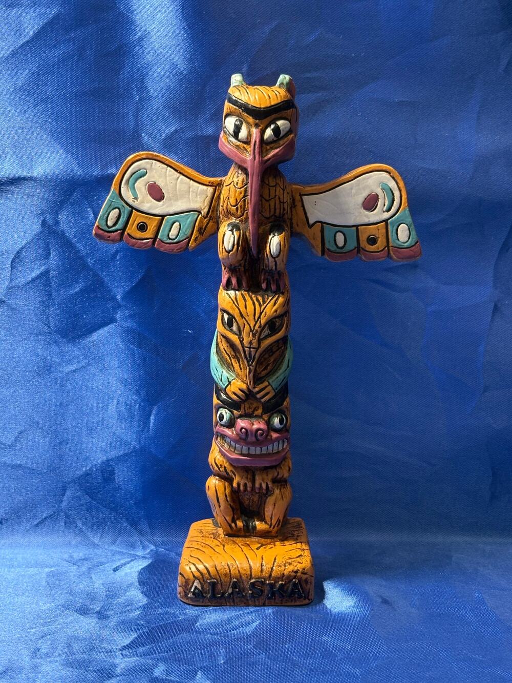 Alaskan Souvenir Native American Spirit Animal Totem Pole